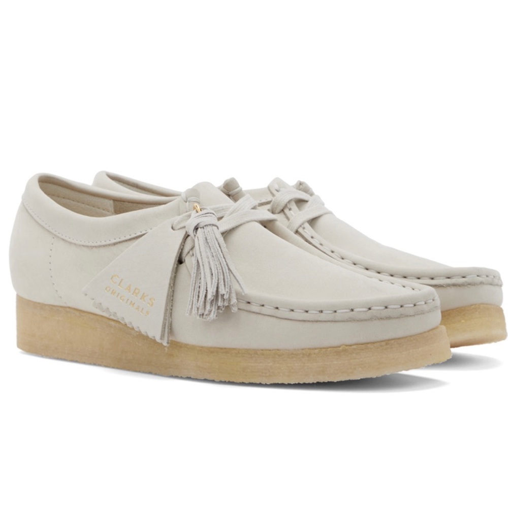 CLARKS ORIGINAL - Off-White Wallabee Derbys / BRAND NEW